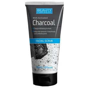 Beauty Formulas Facial Scrub with Activate Charcoal